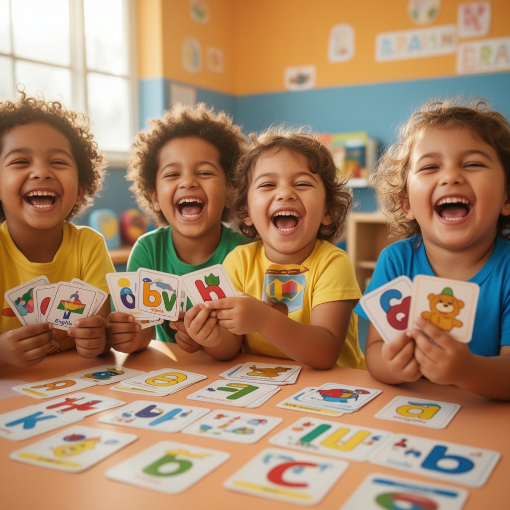 Atividade de Inglês na Happy Bee